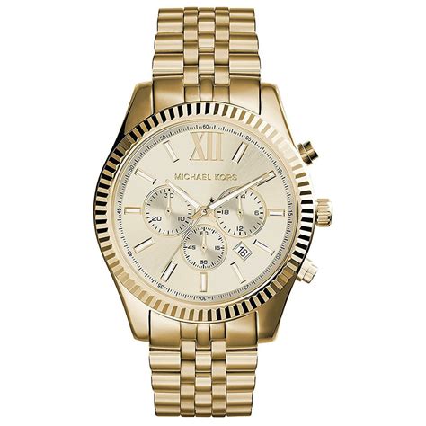 michael kors petite lexington watch|michael kors chronograph gold.